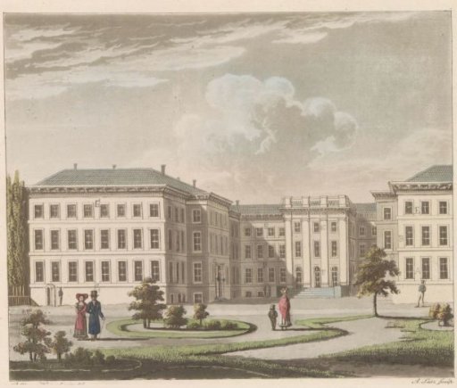 Noordeinde Palace in The Hague, 1810-1825