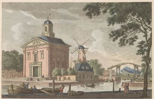 English Church in Rotterdam, ca. 1790