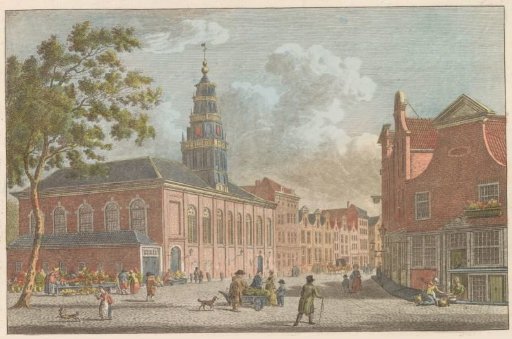 Walloon Church in Rotterdam, ca. 1790