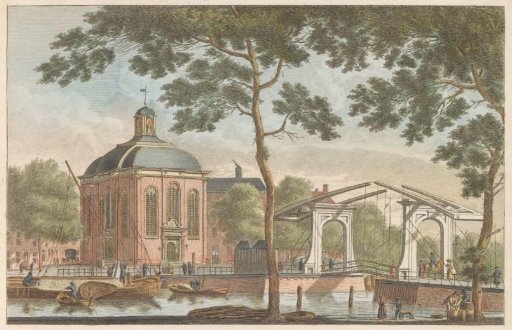Lutheran Church in Rotterdam, ca. 1790