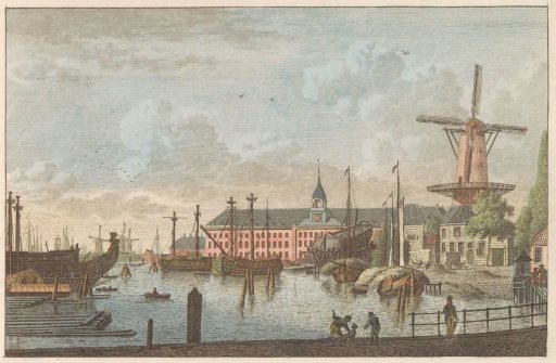 Admiralty Magazine in Rotterdam, ca. 1790