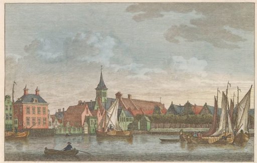East side of Zaandam, ca. 1790