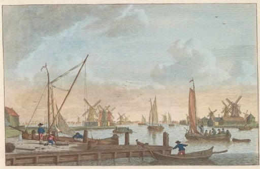 The Zaan at Wormerveer, ca. 1790