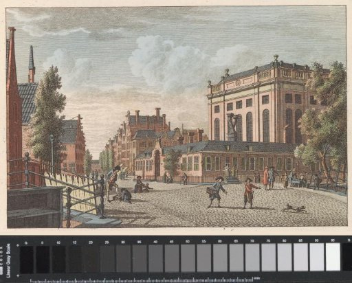 View of the Portuguese Synagogue in Amsterdam
