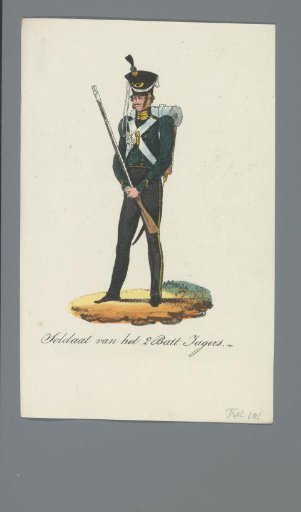 Soldier of the 2nd Jäger Battalion