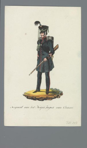 Sergeant of the Jäger Corps of Cleerens