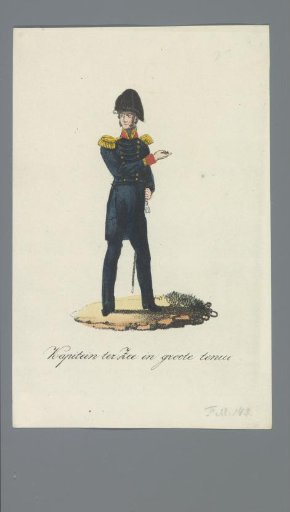 Captain of the Navy in full dress