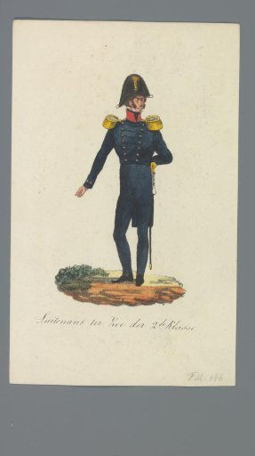 Lieutenant of the Navy, 2nd Class