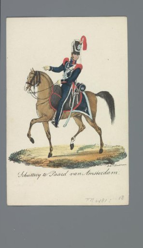 Civic guard on horseback of Amsterdam