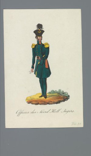Officer of the North Holland Rifles
