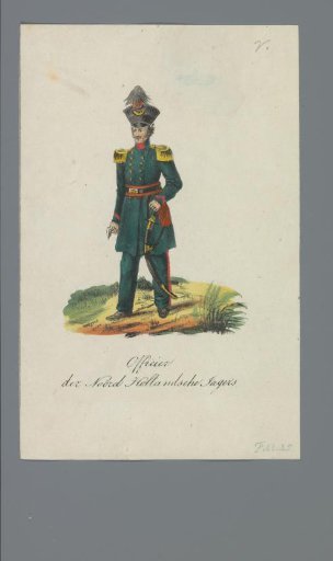 Officer of the North Holland Rifles