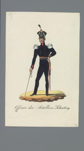 Officer of the Artillery Civic Guard