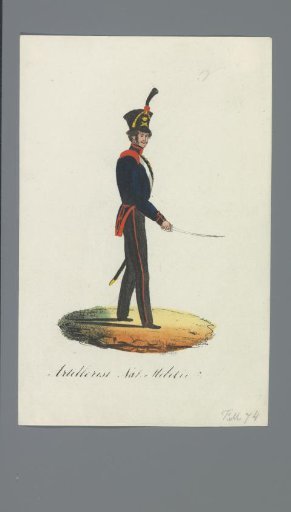 Artilleryman National Militia