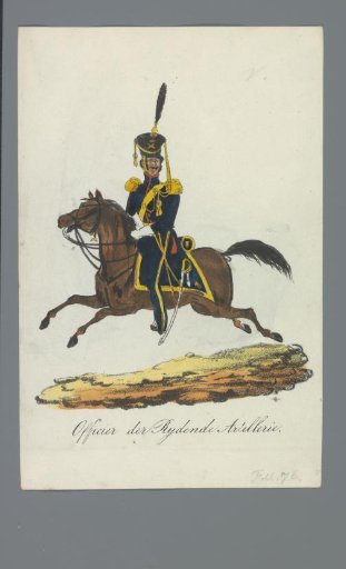 Officer of the Mounted Artillery