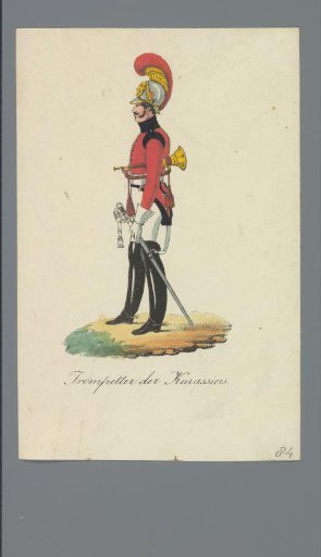 Trumpeter of the Cuirassiers