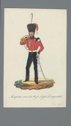 Trumpeter of the Light Dragoon Regiment