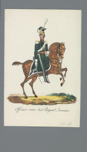 Officer of the Lancer Regiment