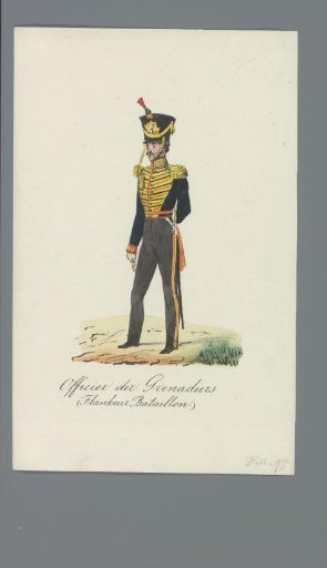 Officer of the Grenadiers (Flank Battalion)