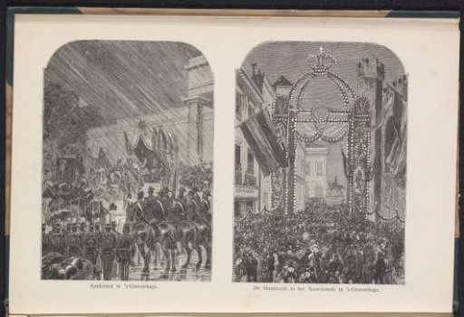 King William III in The Hague, 1874