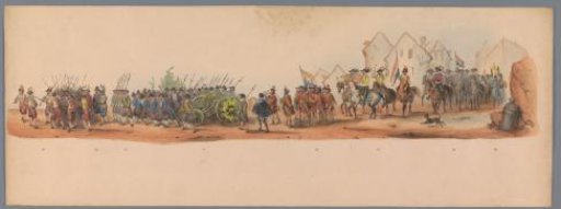 Historical procession for the second centenary of the University of Utrecht, 1836 (plate 10)