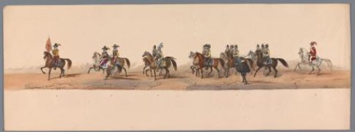 Historical procession for the second centenary of the University of Utrecht, 1836 (plate 2)
