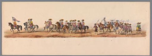 Historical procession for the second centenary of the University of Utrecht, 1836 (plate 5)