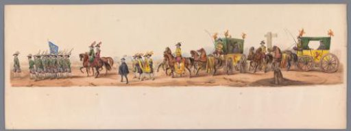Historical procession for the second centenary of the University of Utrecht, 1836 (plate 6)