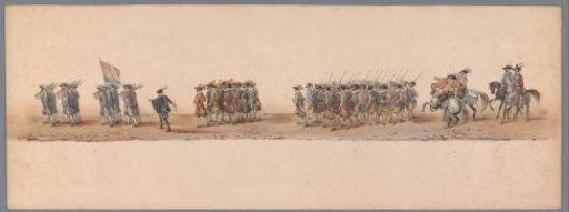 Historical procession for the second centenary of the University of Utrecht, 1836 (plate 4)