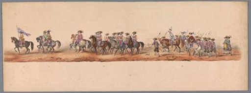 Historical procession for the second centenary of the University of Utrecht, 1836 (plate 5)