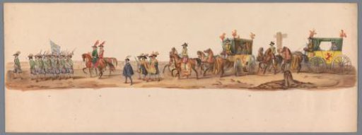 Historical procession for the second centenary of the University of Utrecht, 1836 (plate 6)