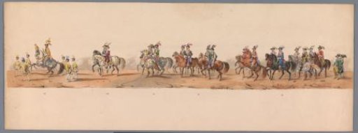 Historical procession for the second centenary of the University of Utrecht, 1836 (plate 8)