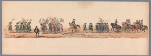 Historical procession for the second centenary of the University of Utrecht, 1836 (plate 9)