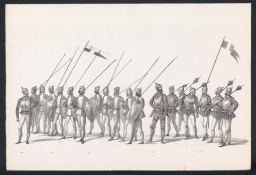 Masquerade by Students of the University of Leiden, 1840 (Plate 17)