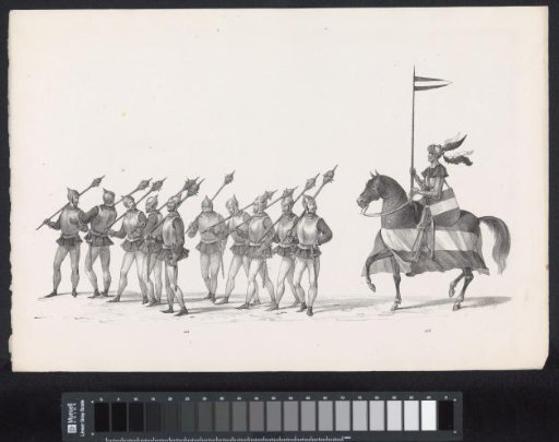Masquerade by Students of the University of Leiden, 1840 (Plate 18)