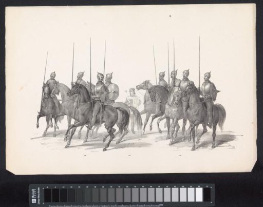 Masquerade by Students of the University of Leiden, 1840 (Plate 19)