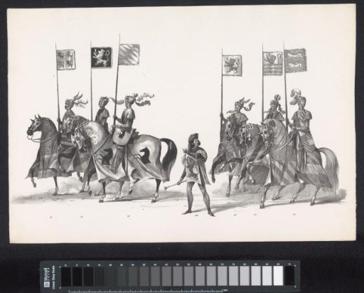 Masquerade by Students of the University of Leiden, 1840 (Plate 5)