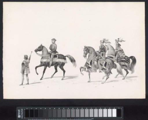 Masquerade by Students of the University of Leiden, 1840 (Plate 8)