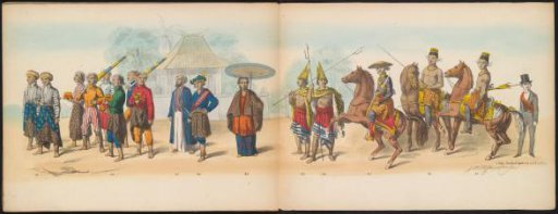 Masquerade of the Delft Students, 1857 (plate 9)