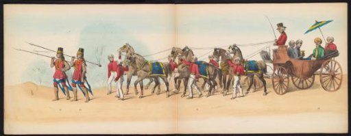 Masquerade of the Delft students, 1857 (plate 4)