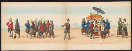 Masquerade of the Delft students, 1857 (plate 5)