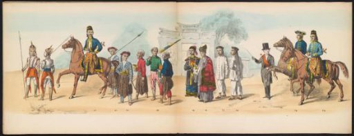 Masquerade of the Delft students, 1857 (plate 8)