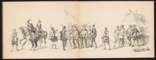 Masquerade of the Leiden Students, 1850 (plate 11)