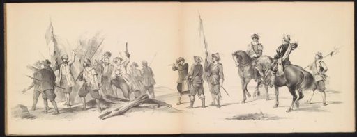Masquerade of the Leiden Students, 1850 (plate 12)