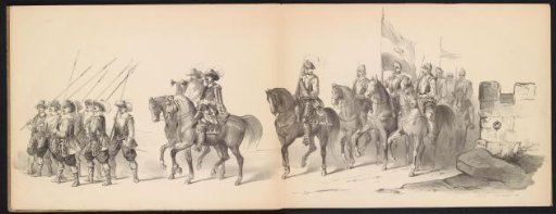 Masquerade of the Leiden Students, 1850 (plate 13)