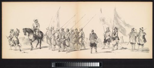 Masquerade of the Leiden Students, 1850 (plate 5)