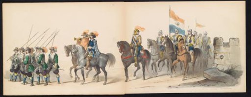Masquerade of the Leiden Students, 1850 (plate 13)