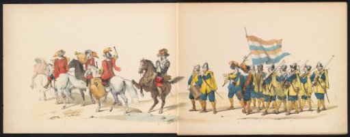 Masquerade of the Leiden Students, 1850 (plate 1)