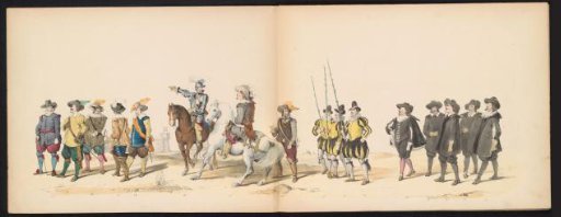 Masquerade of the Leiden Students, 1850 (plate 2)