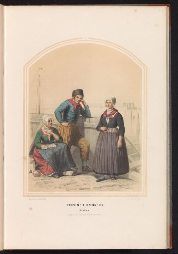 Traditional Costume of Schokland in the Province of Overijssel, 1857