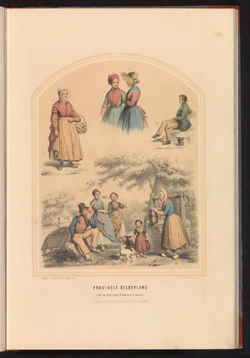 Traditional Costume of the Province of Gelderland, 1857
